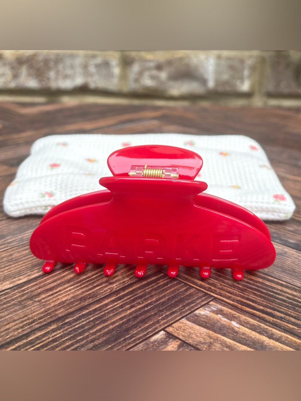 New Parke Claw Clip In Ruby
